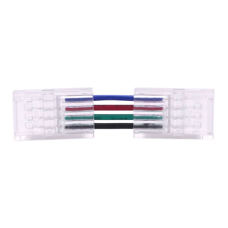 Flex 4 Pin LED Connector Strip to Strip Type For 8mm/10mm RGB LED Strips